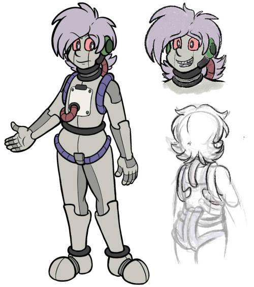 too fucked up to work on this aaa not sure what else to do for his ref sheet except his hologram wings maybe. but that requires me drawing his back again so i might just scrap that back sketch and redo it with an alt of the wings