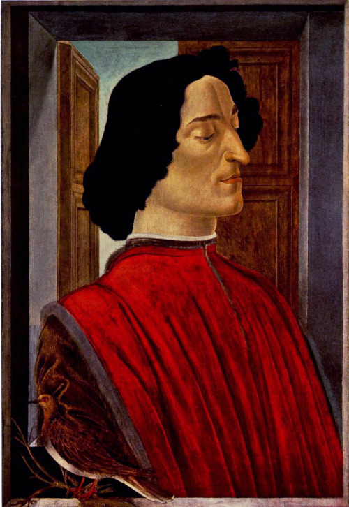 demedici:Sandro Botticelli, Portrait of Giuliano de’ Medici, c.1478