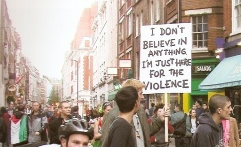 dddeath-and-decay:  I don’t believe in anything. I’m just here for the violence. 