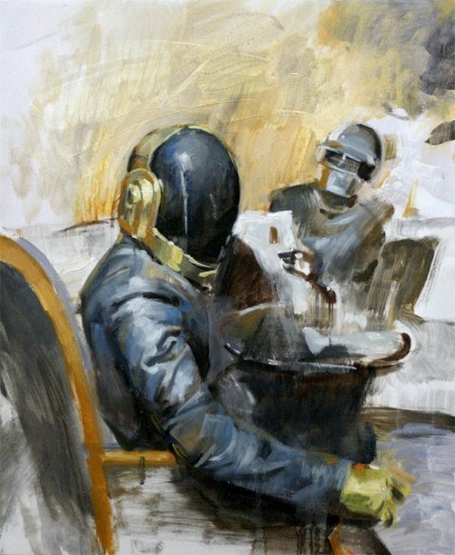 goingoutsidethebox:   Daft Punk by kyzylhum 
