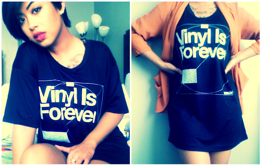 chelseababy:  ” VINYL IS FOREVER “ 