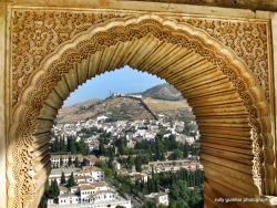 travelpix:  Albaicin, seen from Alhambra 