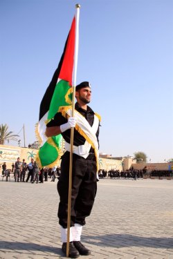 thepalestineyoudontknow:    Graduation Ceremony for the security officer - Gaza (more Palestine) 