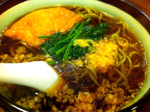 foodiegoodie:Green tea ramen