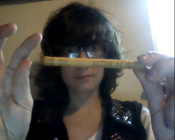 I Pulled This Stick From The Pack Of Yan Yan I Got At Hmart :D  It Is Meeeee.