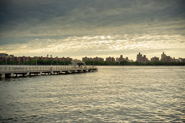 ponathanjercy:  Sunset on Flickr. Williamsburg, NY 