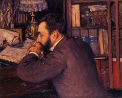 malebeautyinart:  Gustave Caillebotte. Portrait