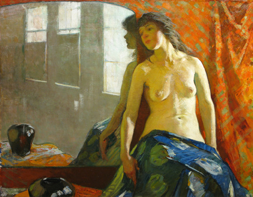 paperimages:  Gertrude Fiske, Nude, 1922 This painting earned the Julia A. Shaw Memorial