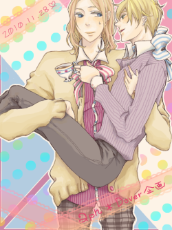 Hetalia couples~♥