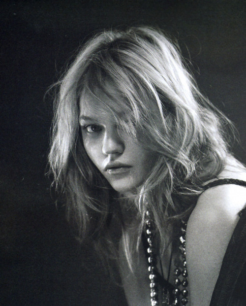 Sasha Pivovarova by Willy Vanderperre for adult photos