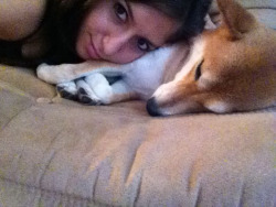 I have a real pet pillow. :)