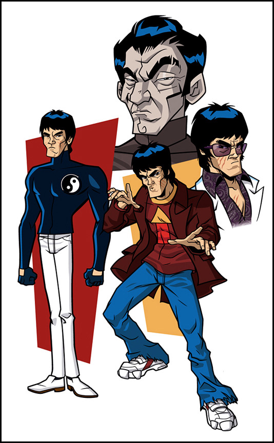 , Bruce Lee, “Enter the Dragon” the Animated Series...