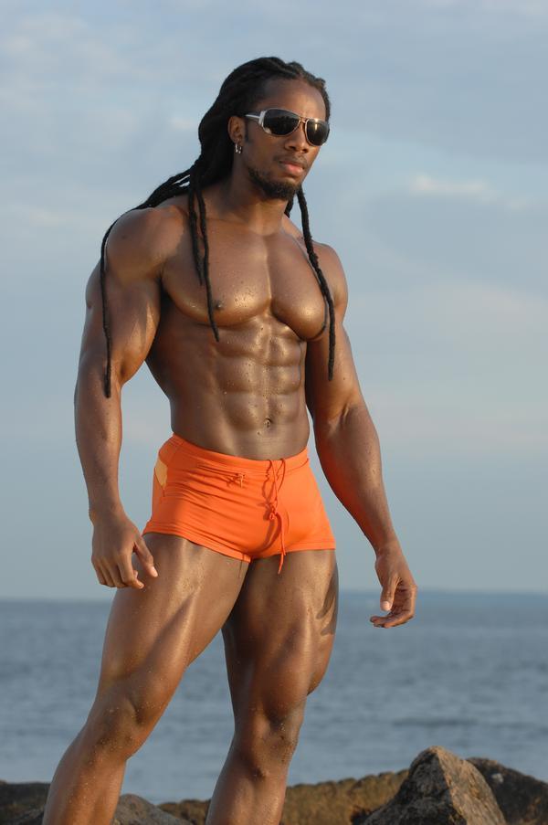 Sexy black men with dreads