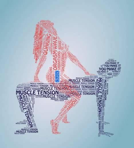 sabrinarahrovi:  “Typesex with Durex”  This Durex campaign, illustrated by Andreh Krahne, uses only typeface to create its images - very well done, Facebook flagged my account after I attempted to share the images. 