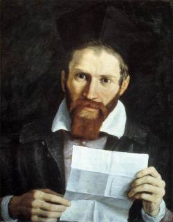 artmagnifique:  DOMENICHINO. Portrait of Monsignor Giovanni Battista Agucchi, 1615-1620, oil on canvas. Italian Baroque. 