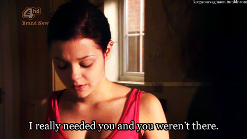 You're the only light I've ever known.