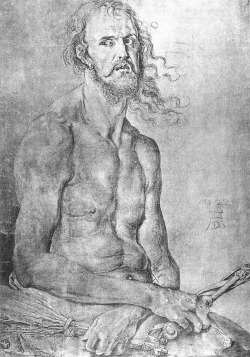 Self-portrait as the-man of sorrows -1522