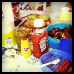 Happy Independence Day! BBQ is just getting started. (Taken with instagram)