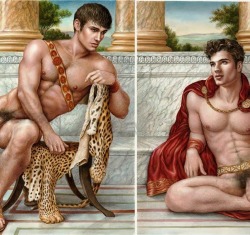 bkass:  Hephaestion &amp; Alexander by Marco Zagato 