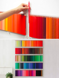adipsia:  gaksdesigns:  500 Colored Pencils