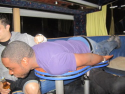 phredleysetgo:  I don’t know why Dwayne is so into “planking,” but he is. 