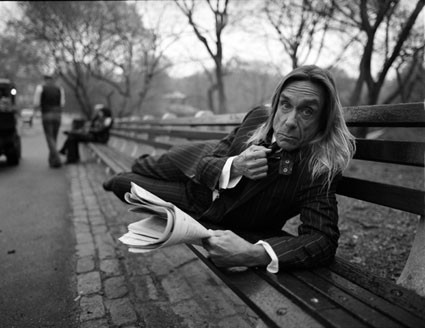 Porn vintagemarlene:  iggy pop on a bench  photos