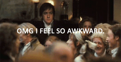 Going to a party and not knowing anyone...