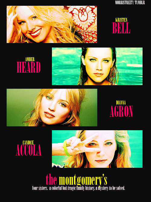 morristreet:Shuffle Synopsis (requested by anonymous)cast: Kristen Bell, Amber Heard, Dianna Agron, 