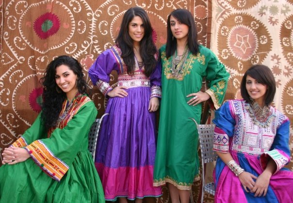 Afghanistan traditional dresses