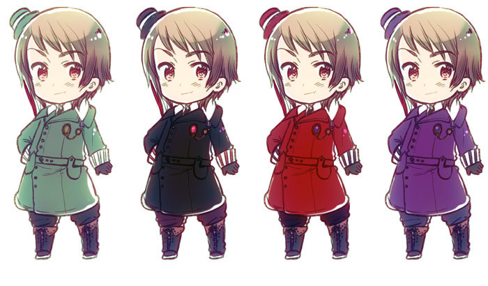 hhhetalia:  segastarlit:  nu-pogodi:  Romania is a fashionista.   He’s so cute!