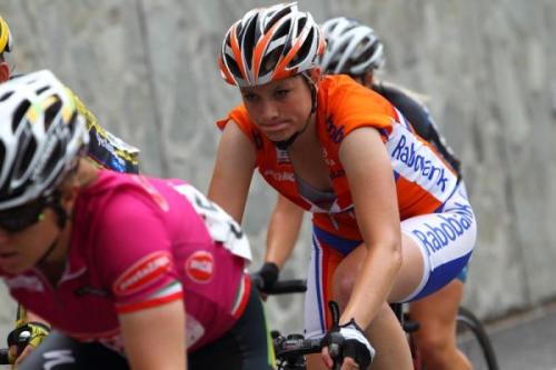fuckyeahcycling:  Dutch National rider Roxane Knetemann Photo: © CJ Farquharson (via Giro D’Italia I