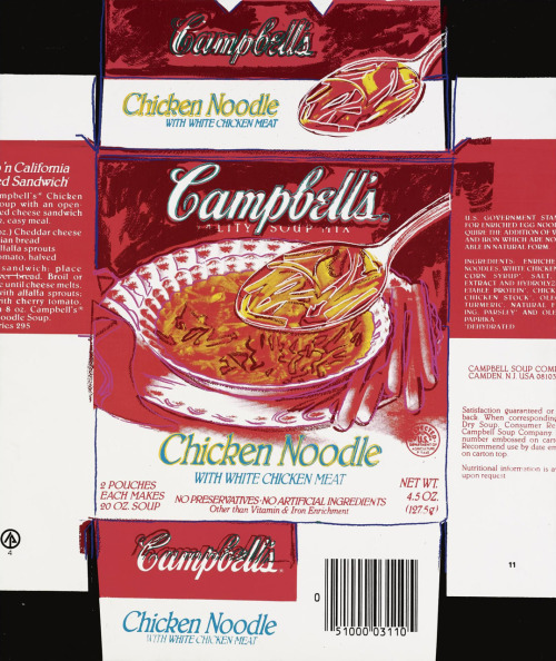 Campbell’s Soup paint & silkscreen porn pictures