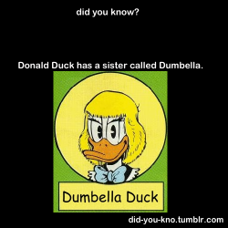 did-you-kno:  Also known as Della Duck. Source 