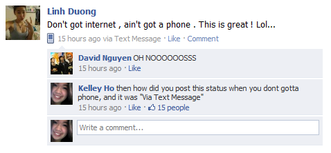 Doesn’t someone feel dumb. xD