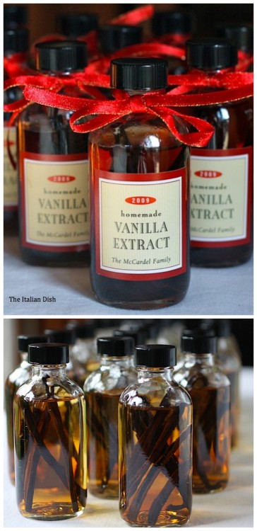 What makes this DIY Vanilla Extract Tutorial different? The Italian Dish site tells you with wonderf