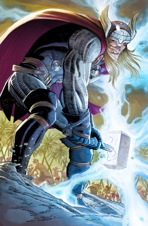 brianmichaelbendis - Thor by John Romita Jr.
