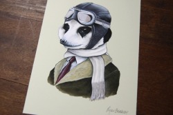 remember-paper:  gentleman animal illustrations by Ryan Berkley.  