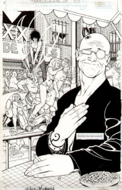 mkquinn:   Maguire - Transmetropolitan: The filth of the city p.21 by Kevin Maguire  