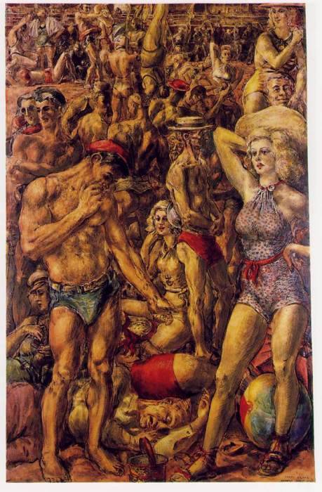 Reginald Marsh (1898-1954) Coney Island - 1936
