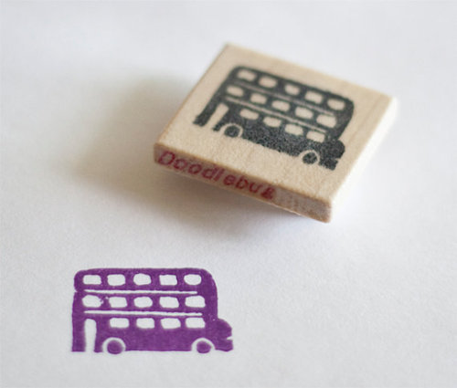 truebluemeandyou:  Harry Potter. The Knight Bus. A triple-decker purple bus that assists stranded witches and wizards.From Etsy Seller Lauren Quinn Ward.  