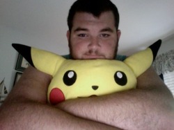 connorsaurusrex:  I just wanna sleep with pikachu until I leave for upstate. But I can’t. Boo. 