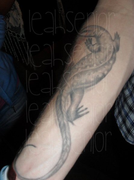 @JayTheWanted&rsquo;s tattoo :) Manchester. 4th July 2011.This is my picture.