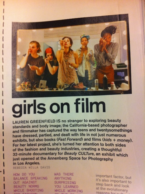 omg! @NylonMag is featuring the photography exhibit-Beauty CULTure I blogged about last month! Cool!