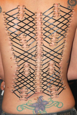 bodypiercings:   120 piece corsetby ~Holepunch1 