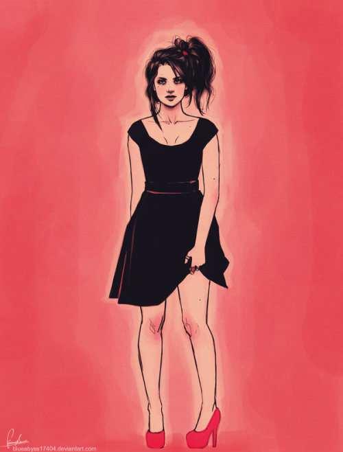 blueabyss17404:   sketch XVII - pink shoes  