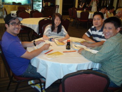 This is the only picture that I took with my cousins where I didn&rsquo;t make a derp. XD Dim sum. Awww yeahhh. My cousin Joseph was hiding from scary Asian relatives working that day.