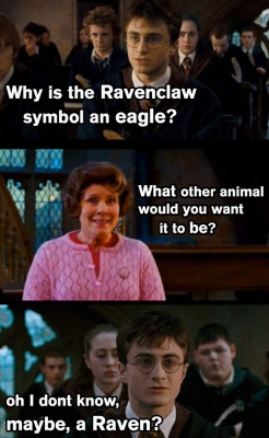 miakosamuio:  Ravens for Ravenclaw are too