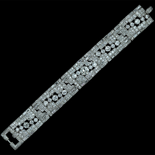 omgthatdress:  Art deco bracelet via Lang Antiques 