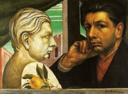 De Chirico: Self-Portrait, 1928 - oil on