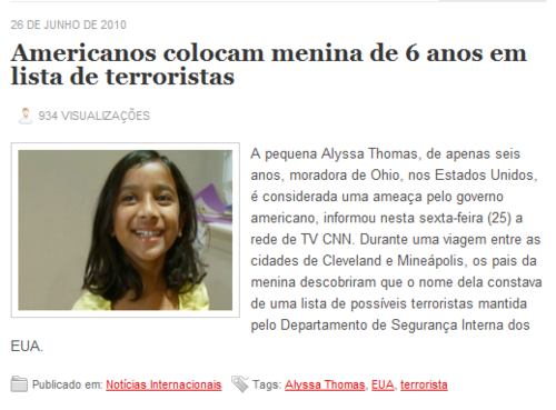 Algumas das notícias mais bizarras já publicadas: